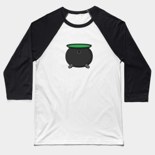 Witch Cauldron Baseball T-Shirt